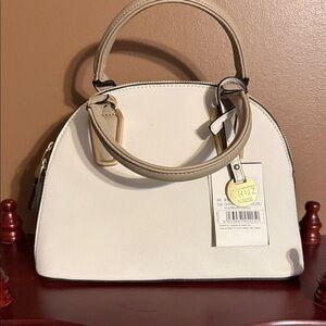 Chic Cream Satchel Bag​